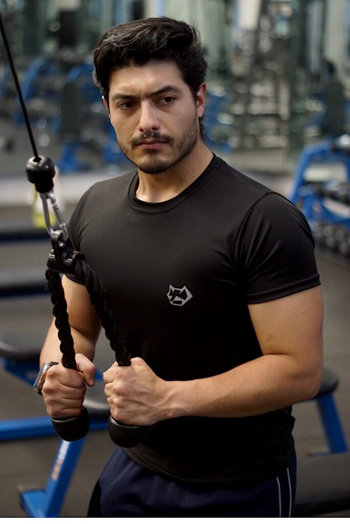 Playera deportiva colores lisos, drifit comoda raccoon sport