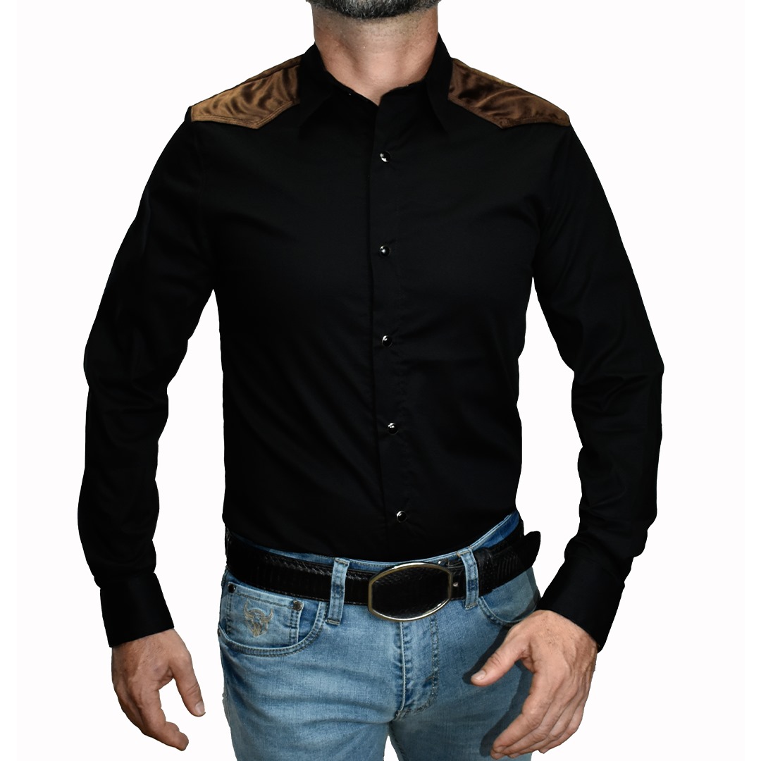 camisa vaquera para caballero.