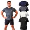 Playera deportiva colores lisos, drifit comoda raccoon sport