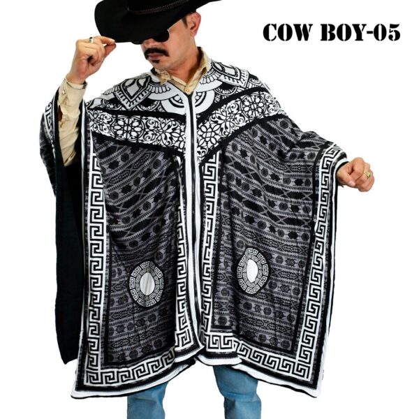 Poncho Unisex Gabán, Jorongo Unitalla La Pura Leche-