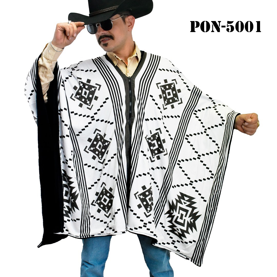 Poncho Unisex Gabán, Jorongo Unitalla La Pura Leche-