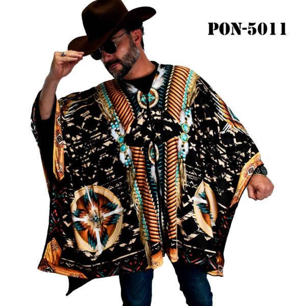 Poncho Unisex Gabán, Jorongo Unitalla La Pura Leche-