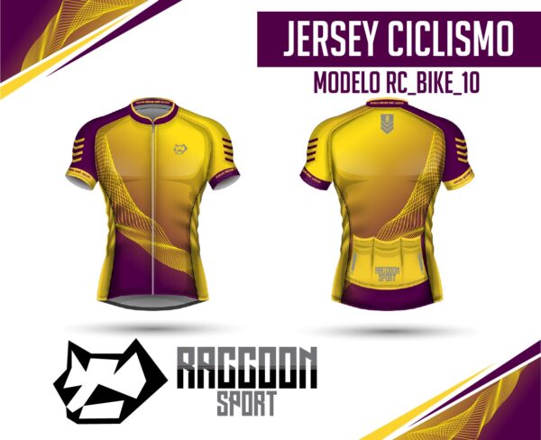 jersey ciclismo raccon sport