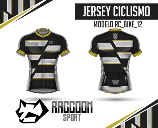 jersey ciclismo raccon sport