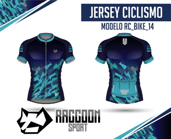 jersey ciclismo raccon sport