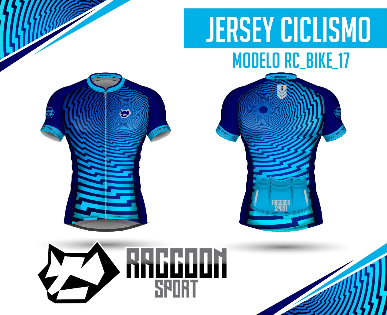 RC_BIKE_17 jersey ciclismo raccon sport