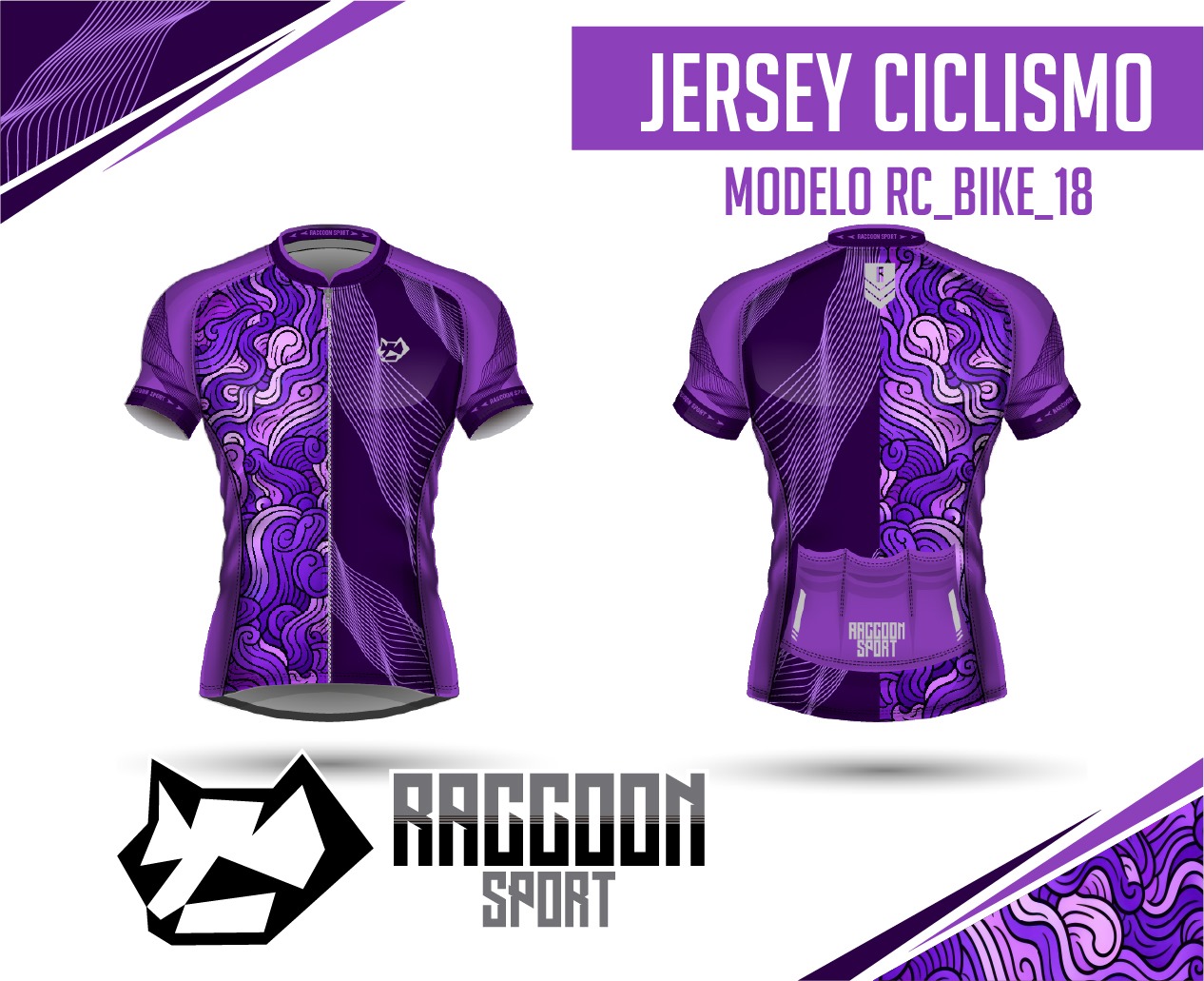 RC_BIKE_18 jersey ciclismo raccon sport
