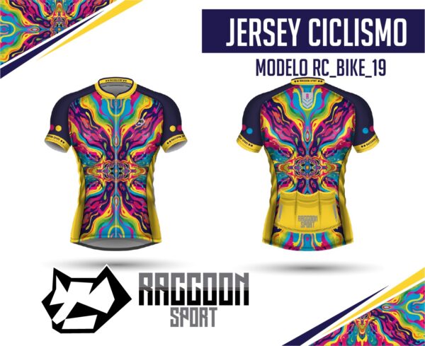 jersey ciclismo raccon sport