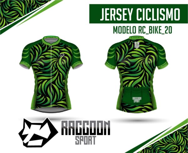 jersey ciclismo raccon sport