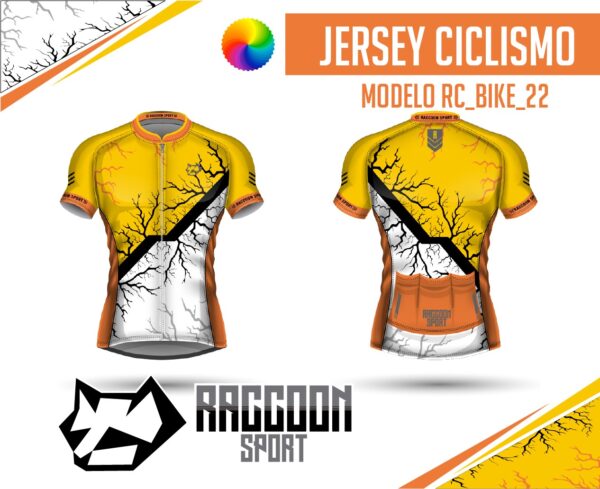 jersey ciclismo raccon sport