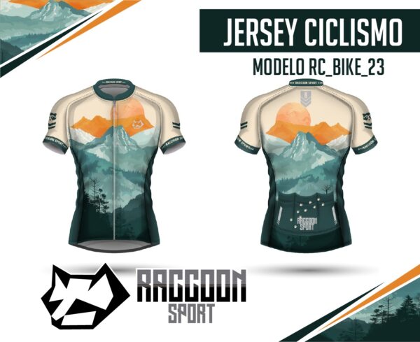 jersey ciclismo raccon sport