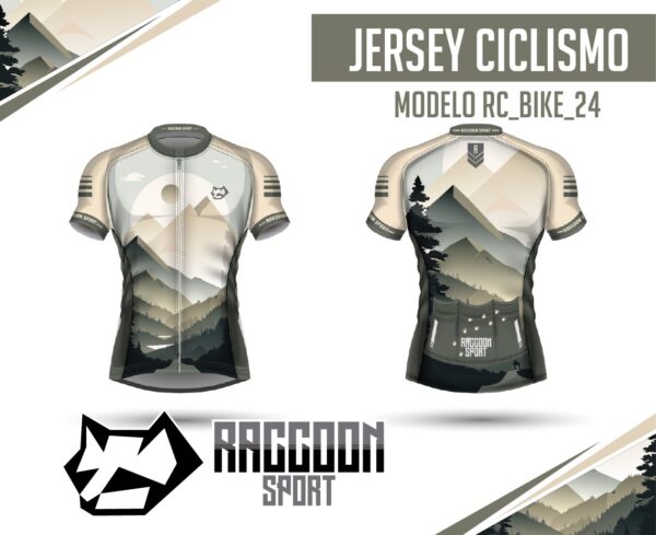 jersey ciclismo raccon sport