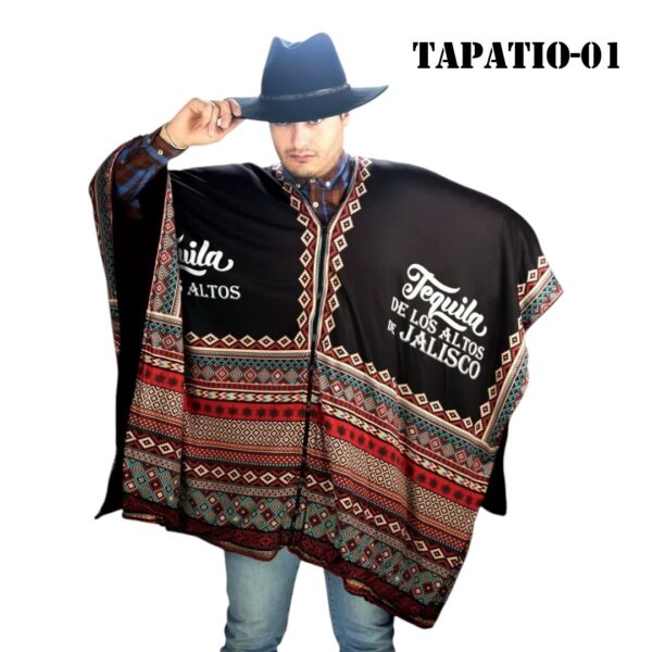 Poncho Unisex Gabán, Jorongo Unitalla La Pura Leche-
