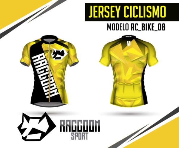 jersey ciclismo raccon sport