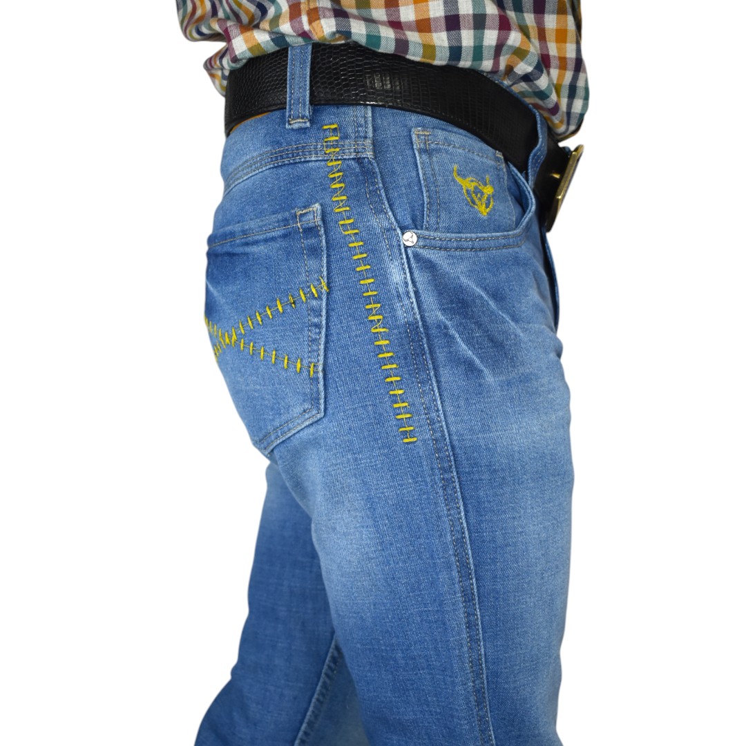 pantalón vaquero de mezclilla pantalón vaquero de mezclilla