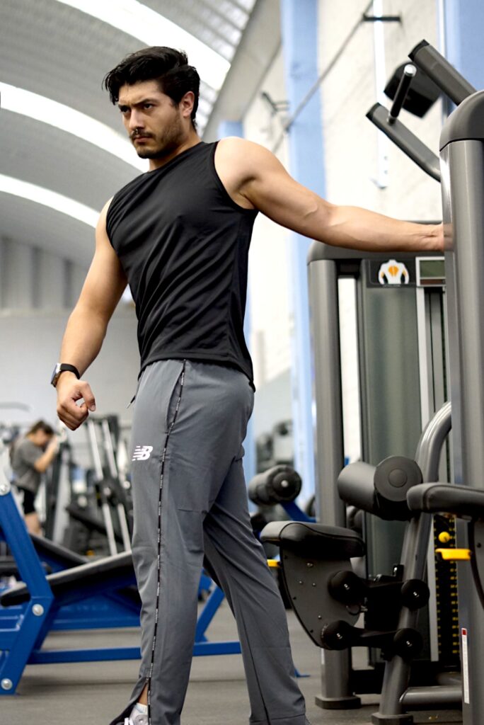 Playera Raccoon Sport en el Gym