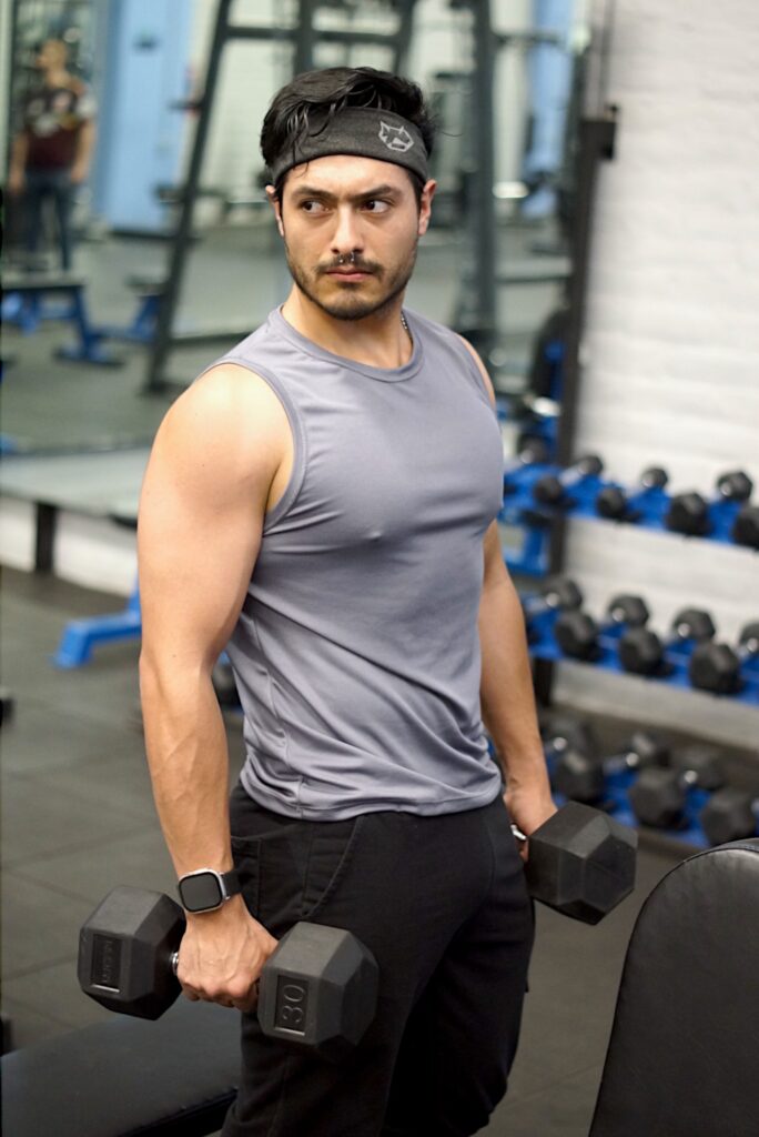 Playera Raccoon Sport en el Gym