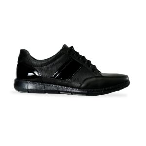 Zapato con charol de vestir y casual de piel raccoon sport