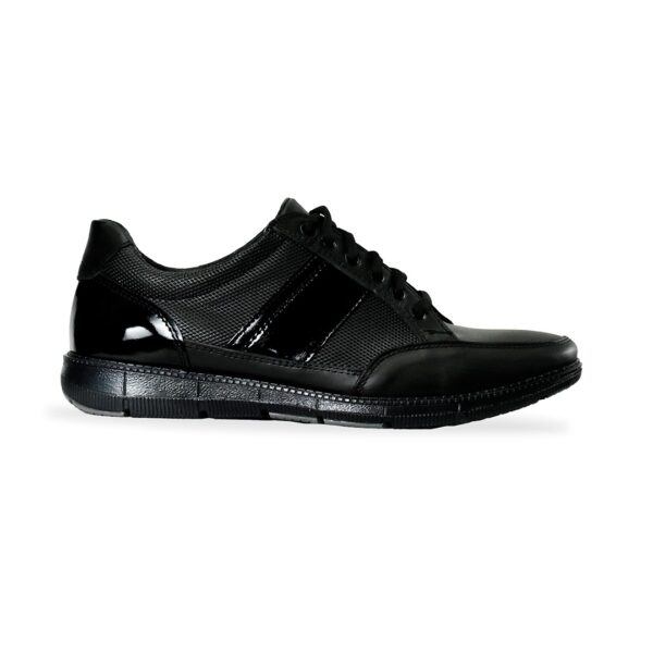 Zapato con charol de vestir y casual de piel raccoon sport