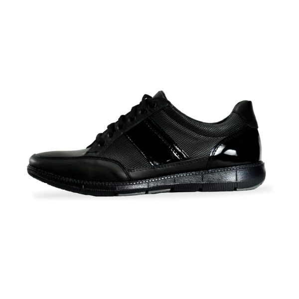 Zapato con charol de vestir y casual de piel raccoon sport