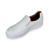 tenis blanco de piel para hombre, tenis para hombre raccoon sport