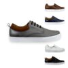 tenis gris de piel para hombre, tenis para hombre raccoon sport