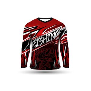 Playera Jersey Para Pesca Manga Larga Para Hombre Dry Fit.