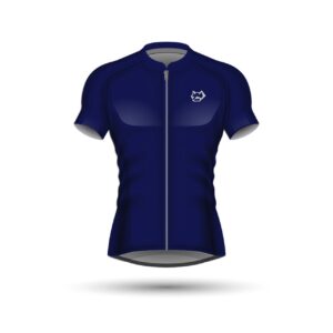 Ciclismo Azul Manga Corta