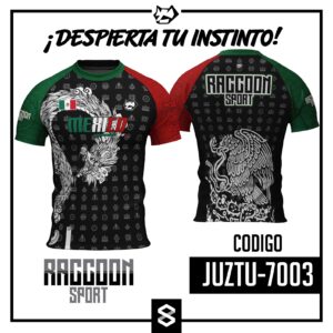 Rashguard Jiu-Jitsu Raccoon Sport | Lycra Premium Sublimada Full Print
