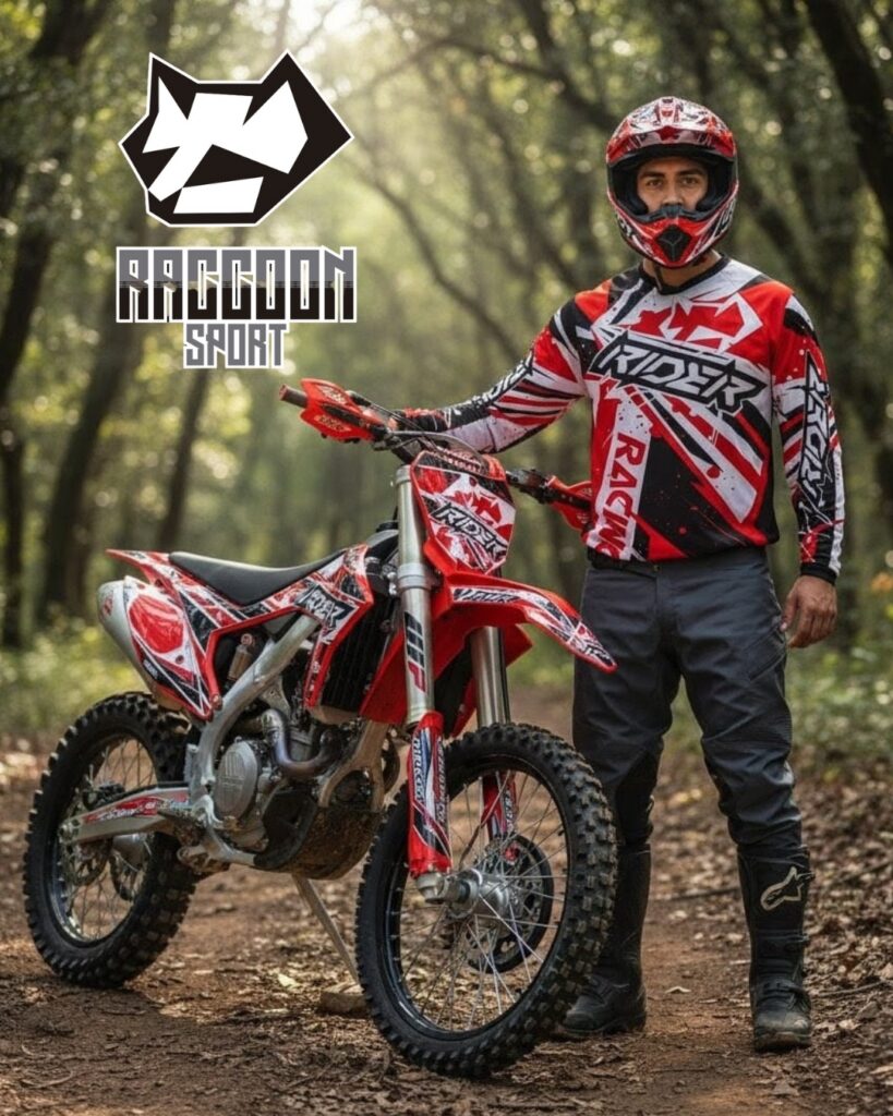 jersey racing manga larga